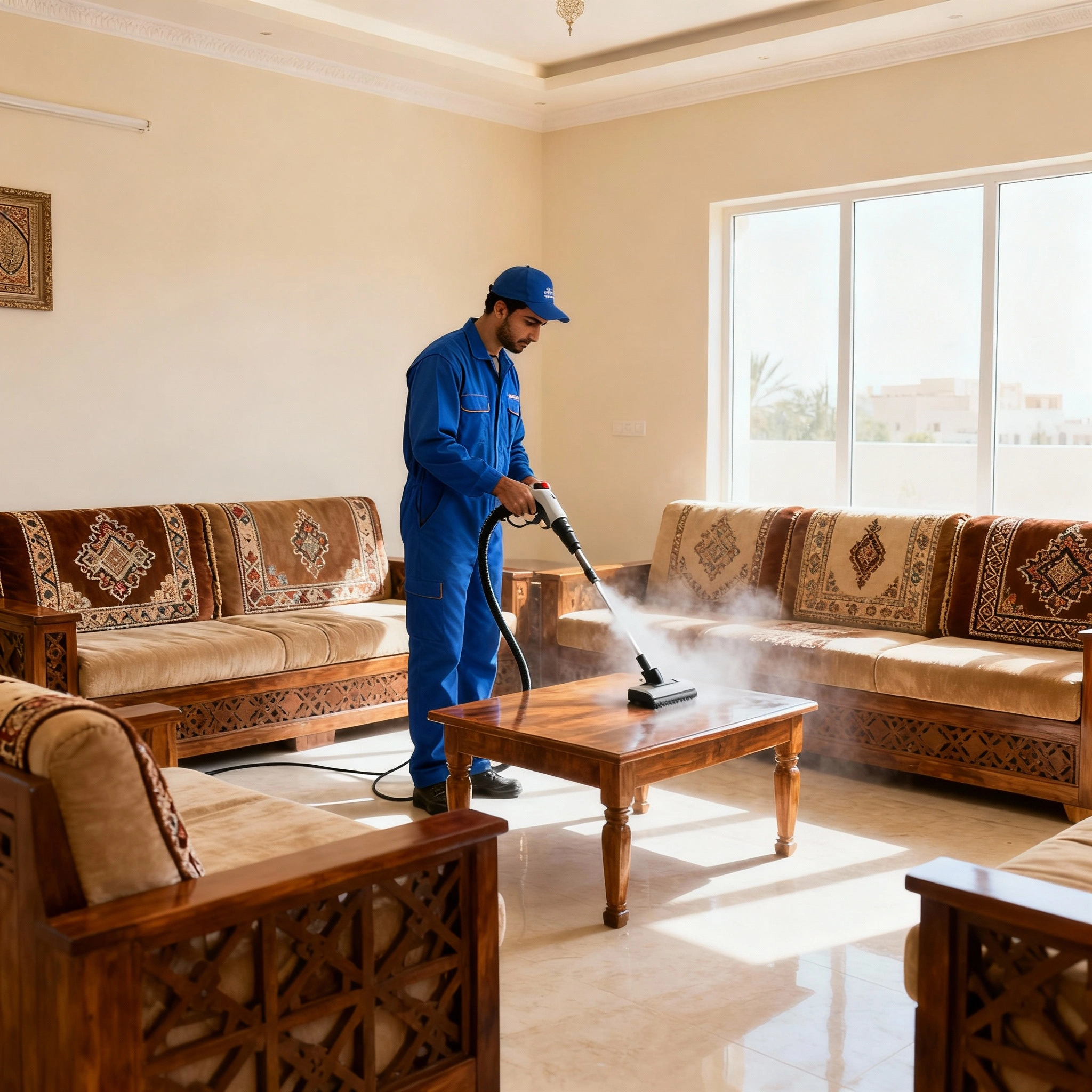 تنظيف مجالس العدان