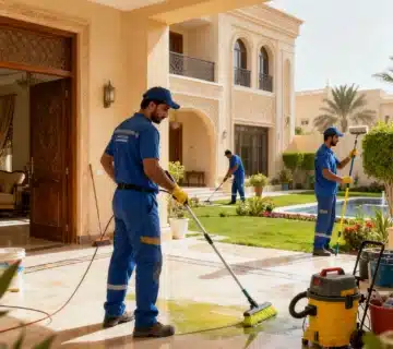 تنظيف وصيانة الفلل فى الفروانية