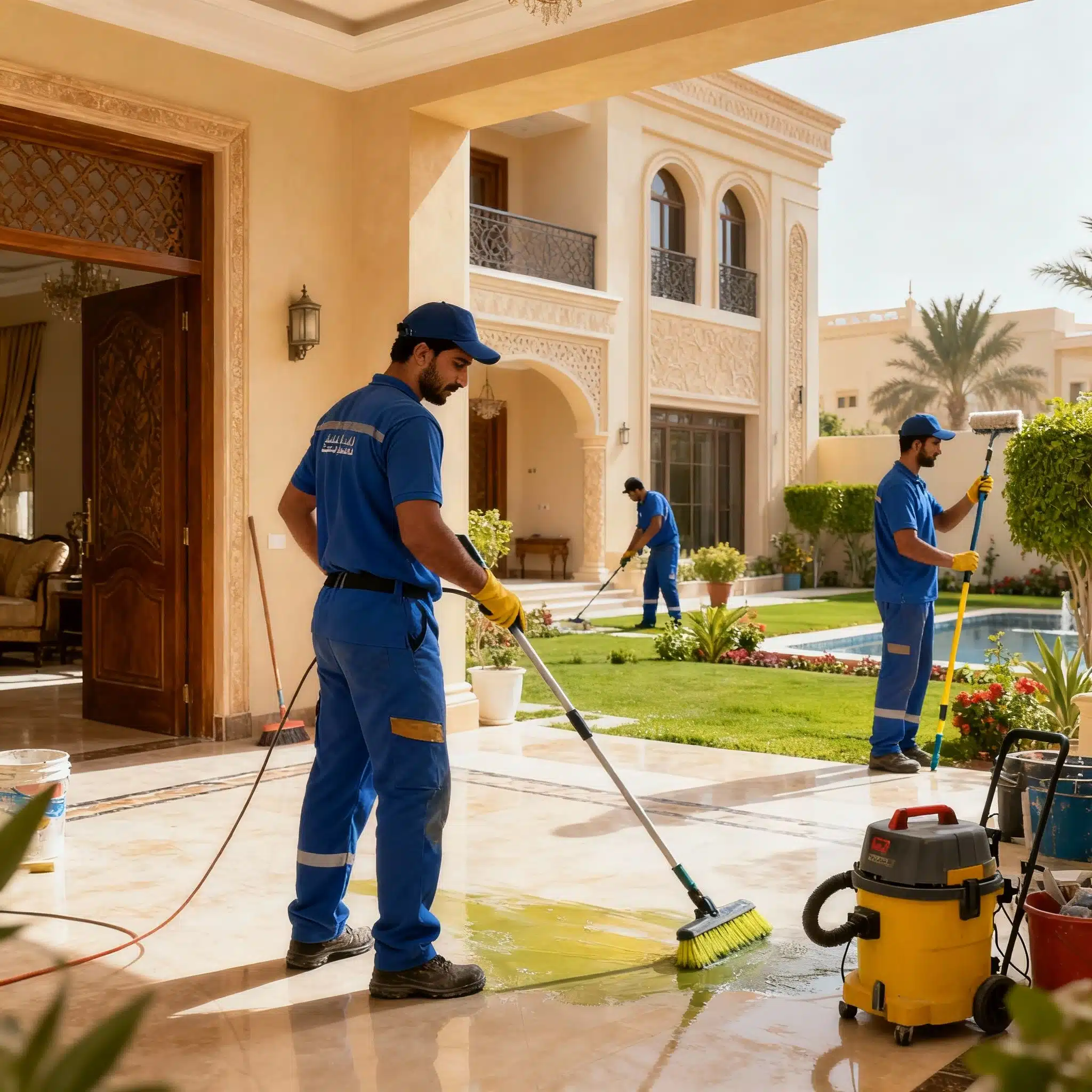 تنظيف وصيانة الفلل فى الفروانية