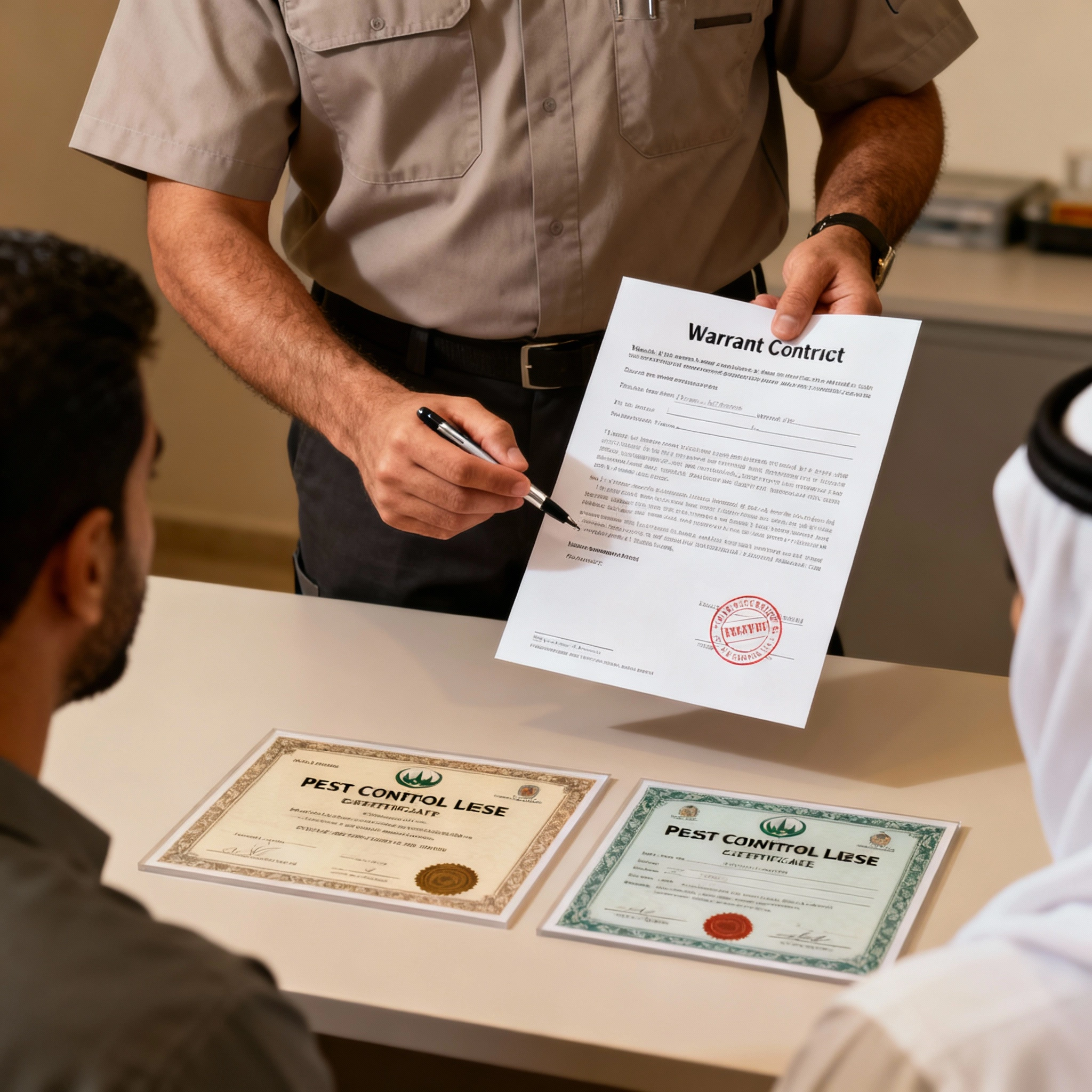 ضمانات مكافحة الحشرات