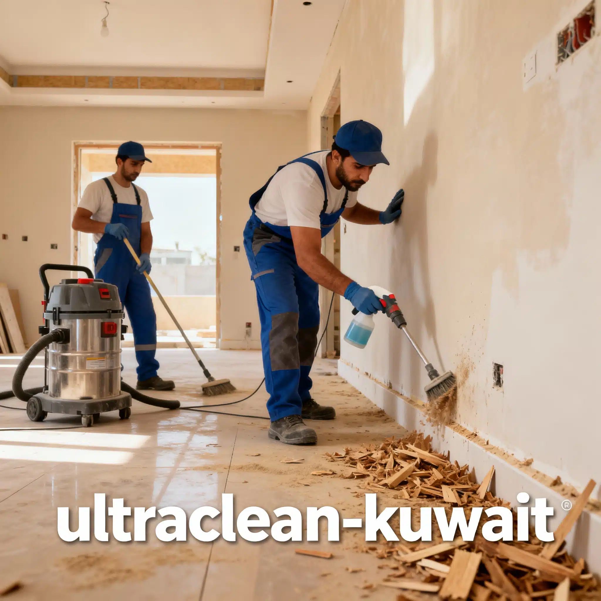 تنظيف قسائم البناء الجديدة