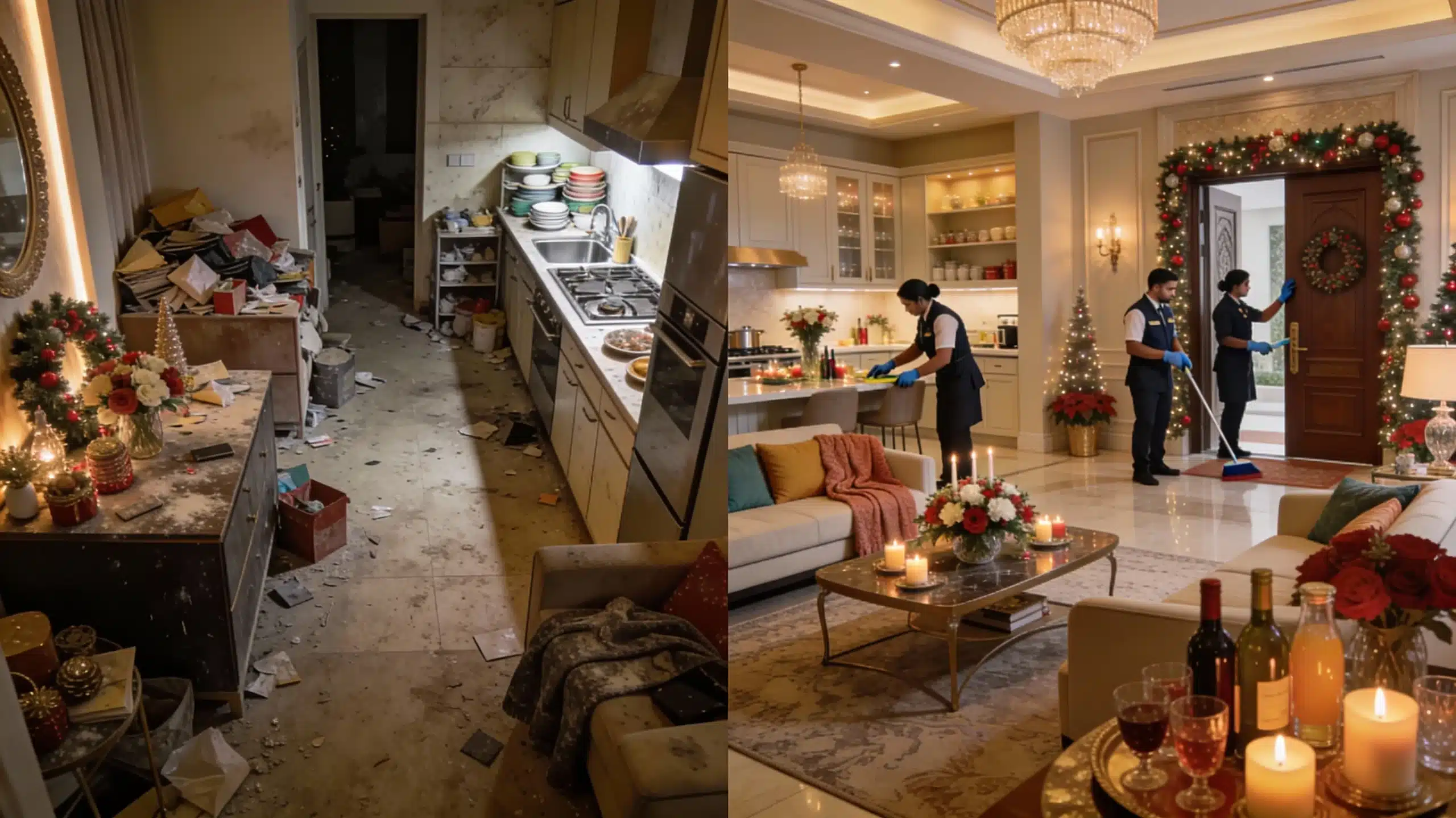 تنظيف قبل الأعياد في الكويت العاصمة