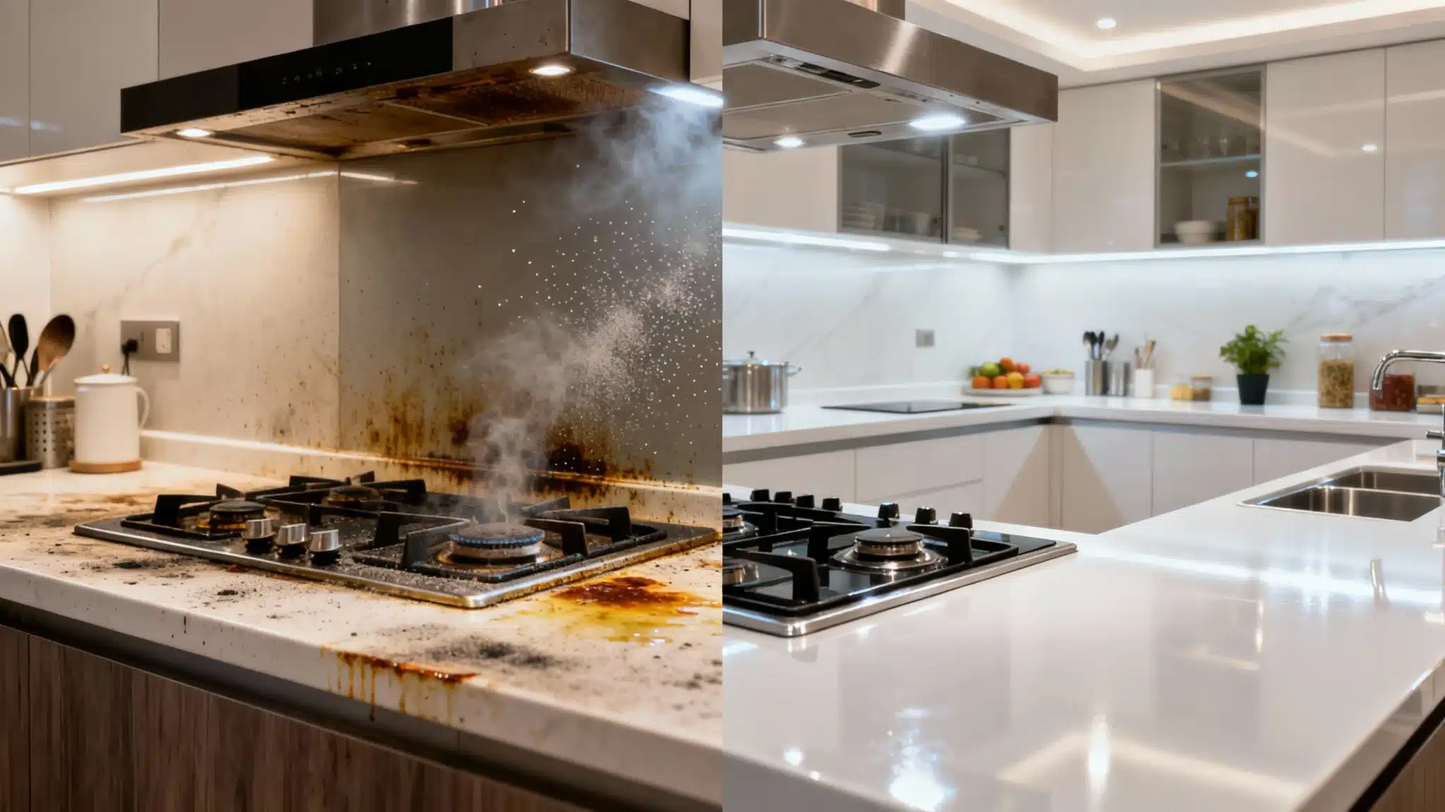 تنظيف المطابخ الكويتية
