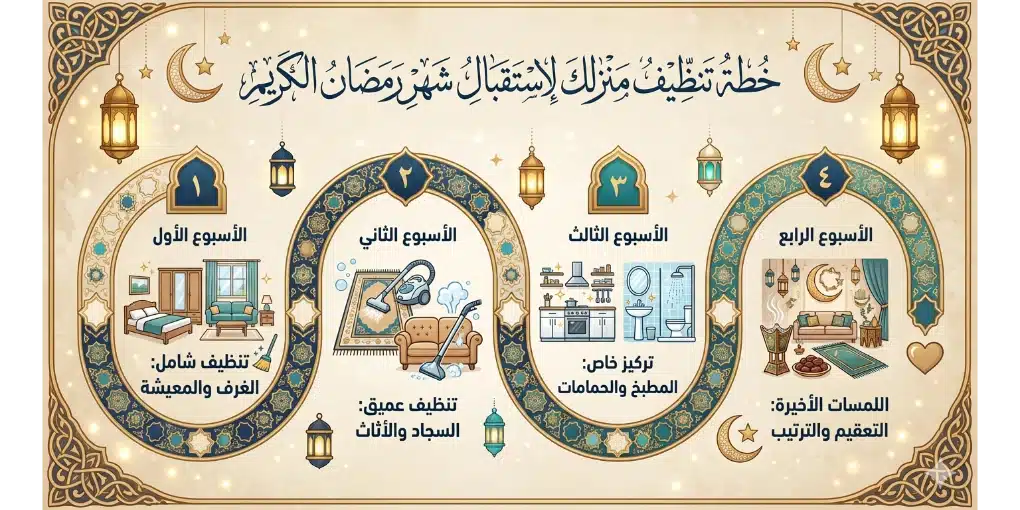 تنظيف قبل رمضان