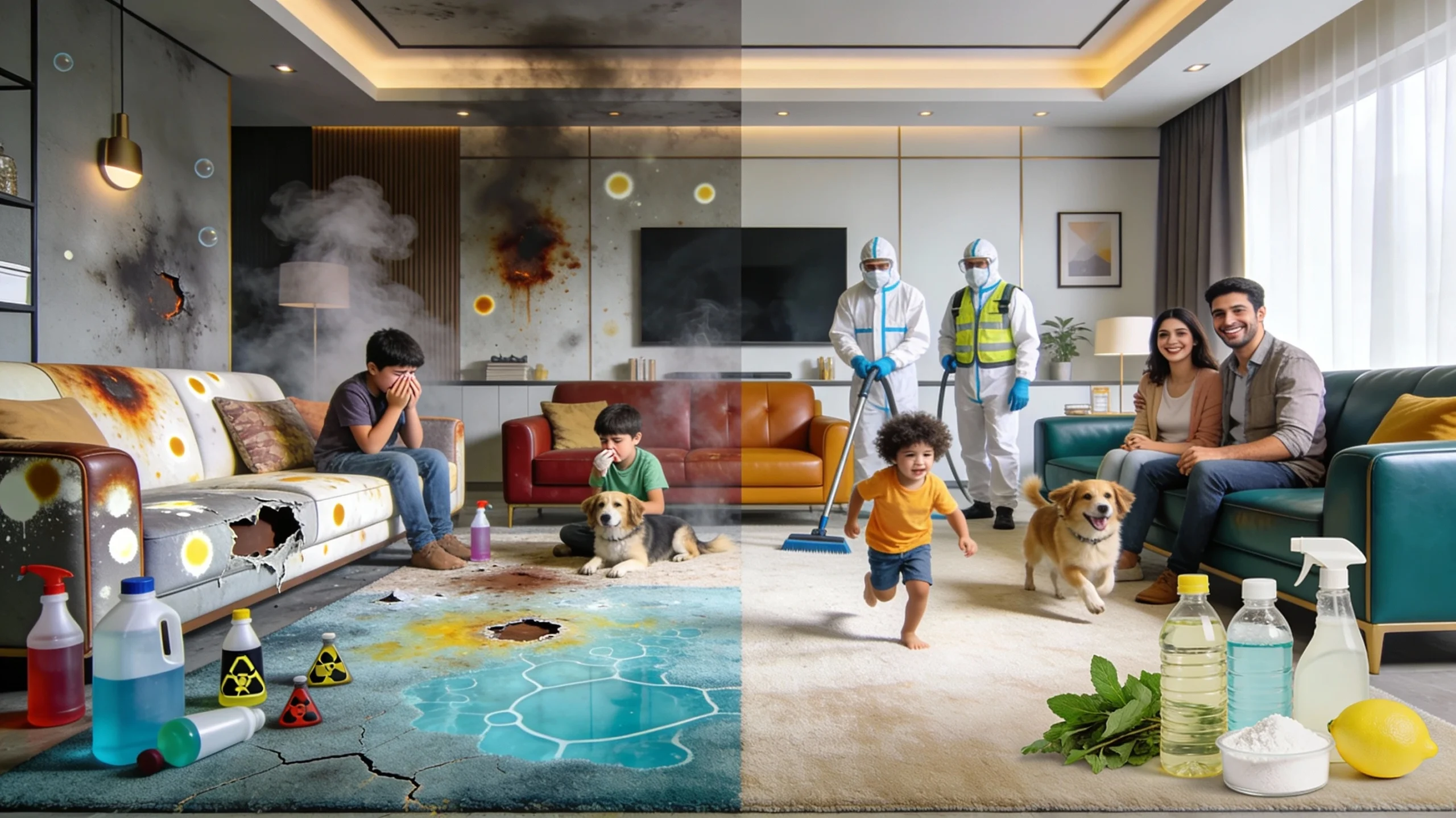 أخطاء التنظيف الشائعة في الكويت