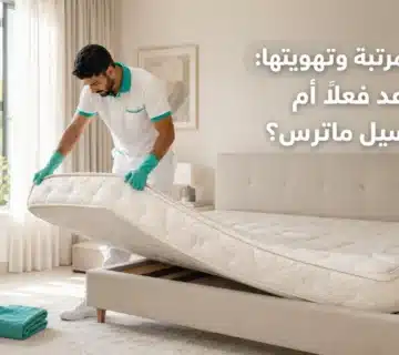 تقليب المرتبة وتهويتها