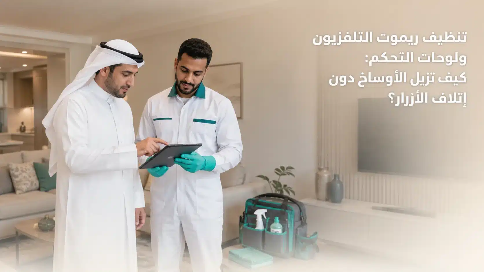 تنظيف ريموت التلفزيون ولوحات التحكم دون إتلاف الأزرار