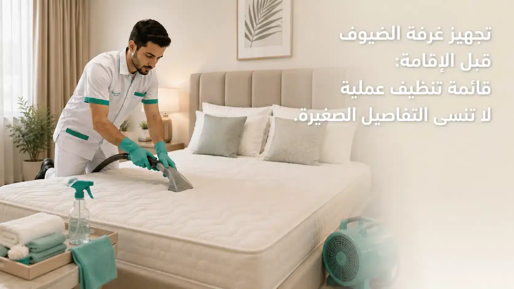 تجهيز غرفة الضيوف