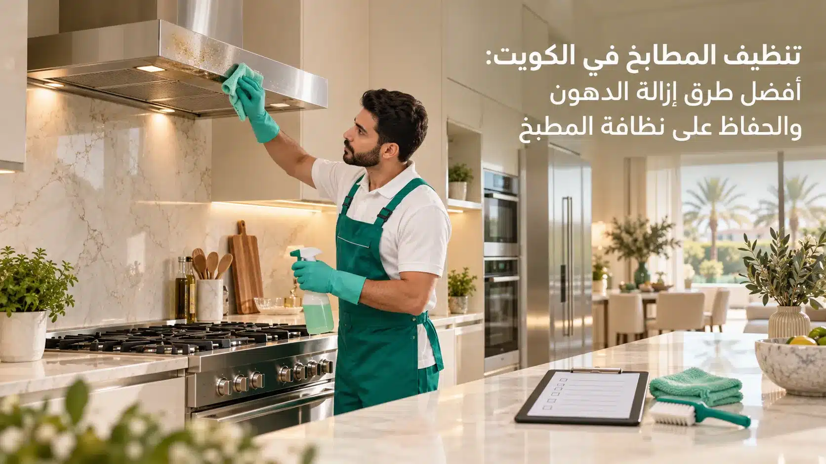 تنظيف المطابخ في الكويت بطريقة احترافية