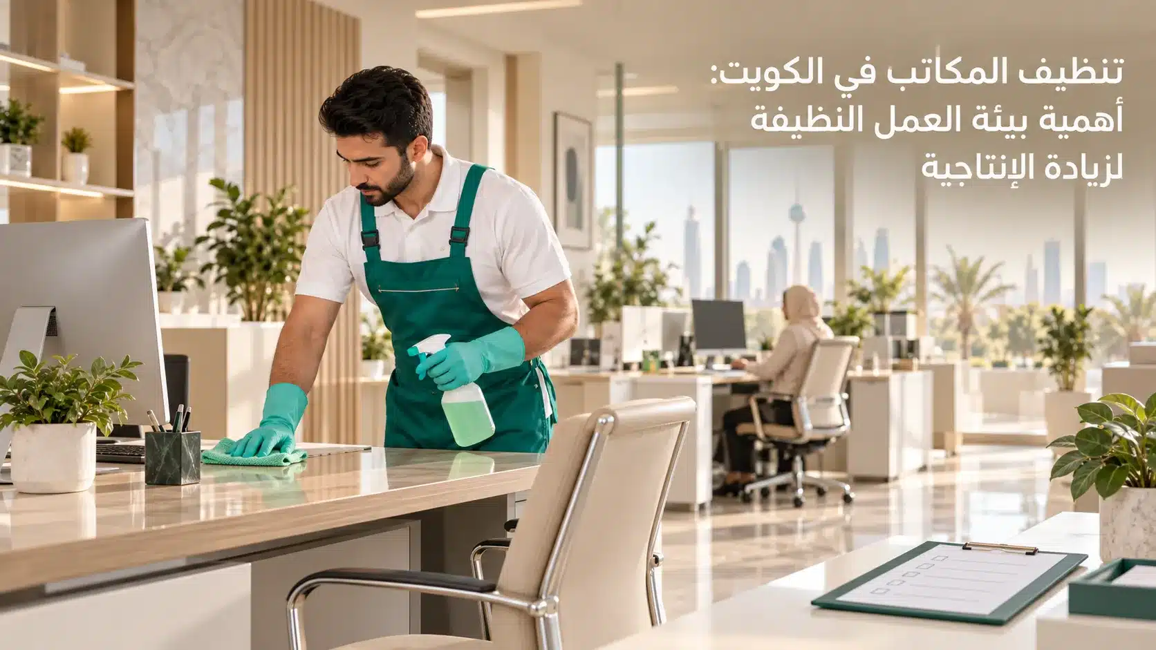 تنظيف المكاتب في الكويت بخدمة احترافية