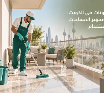 تنظيف البلكونات