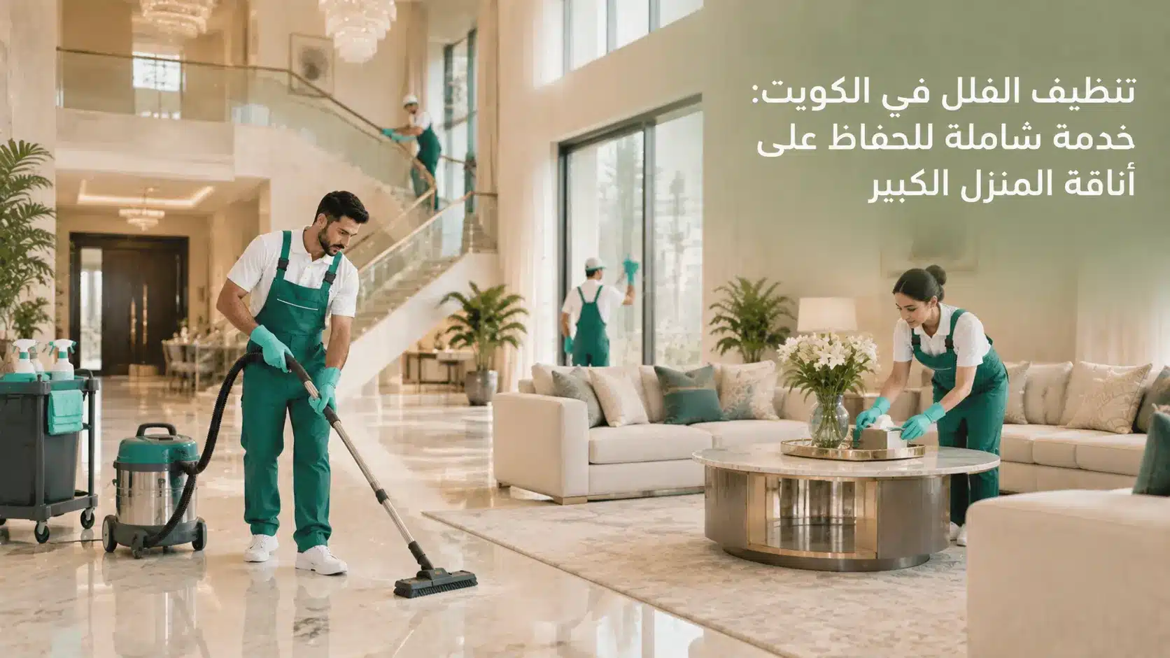 تنظيف الفلل في الكويت