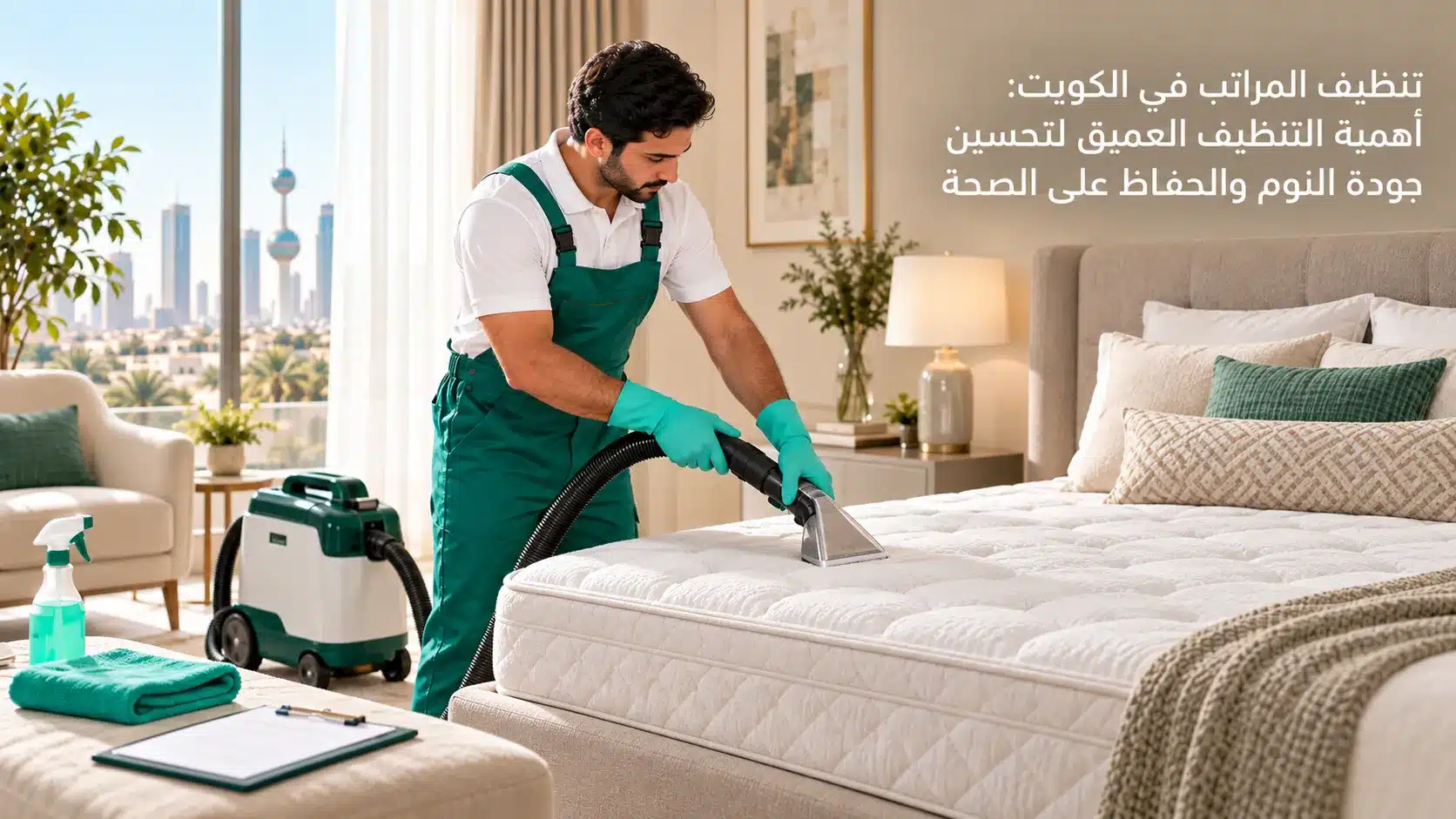 تنظيف المراتب في الكويت