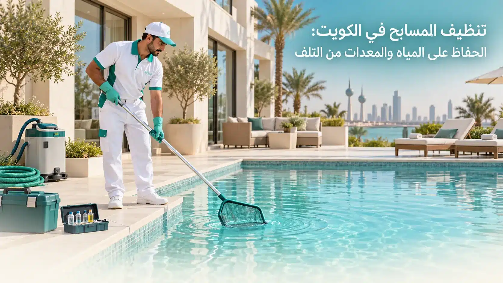 تنظيف المسابح في الكويت