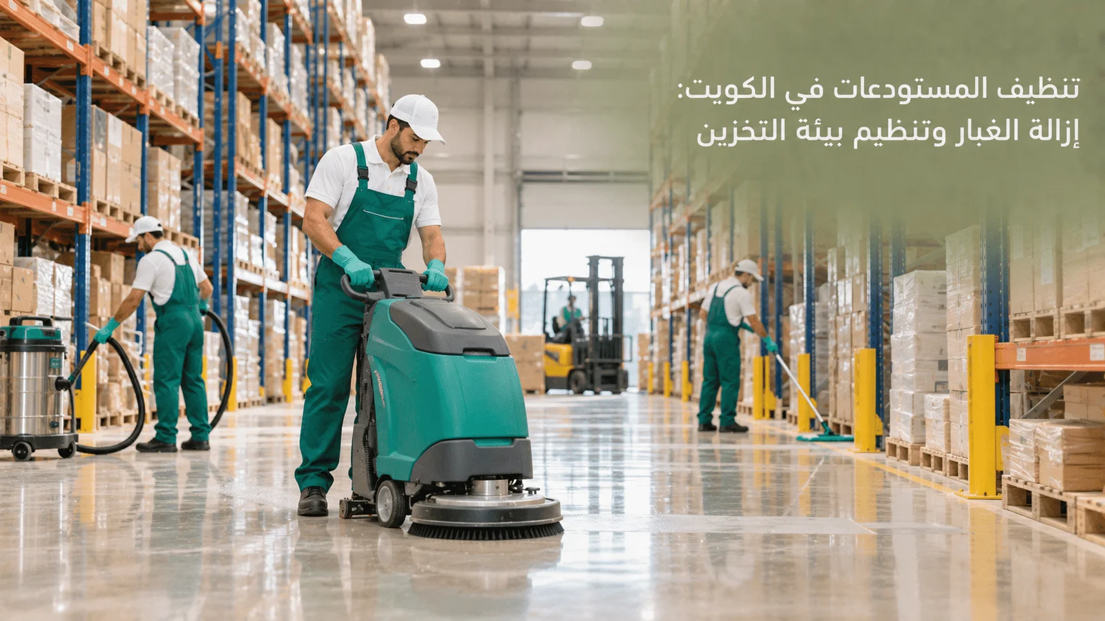 تنظيف المستودعات