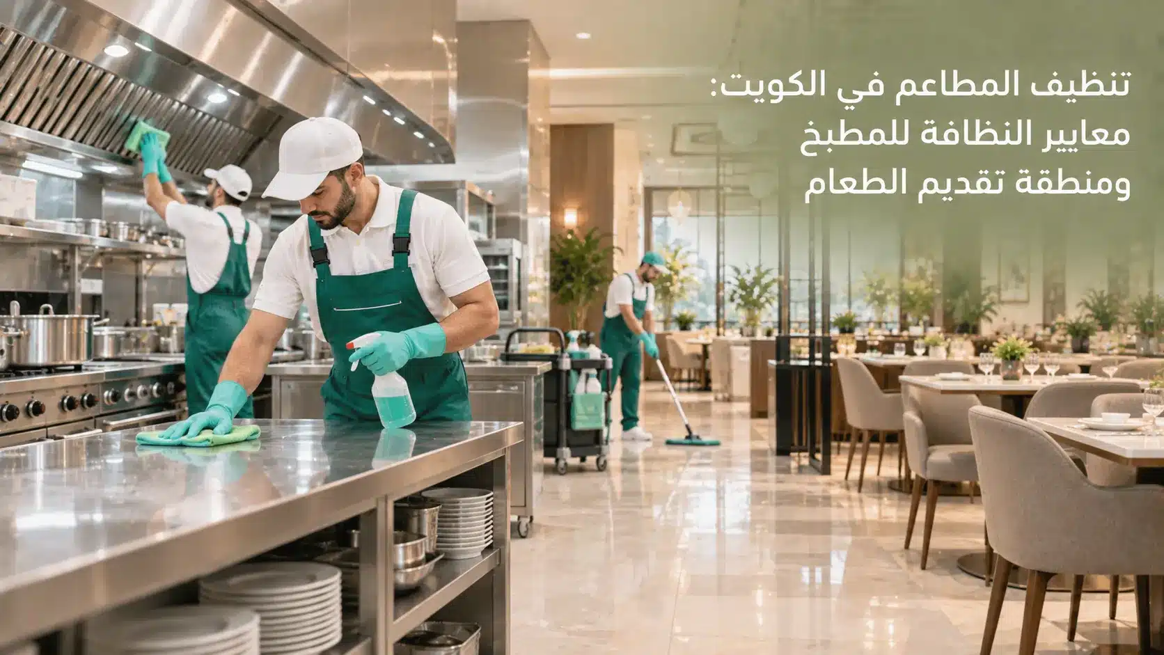 تنظيف المطاعم في الكويت