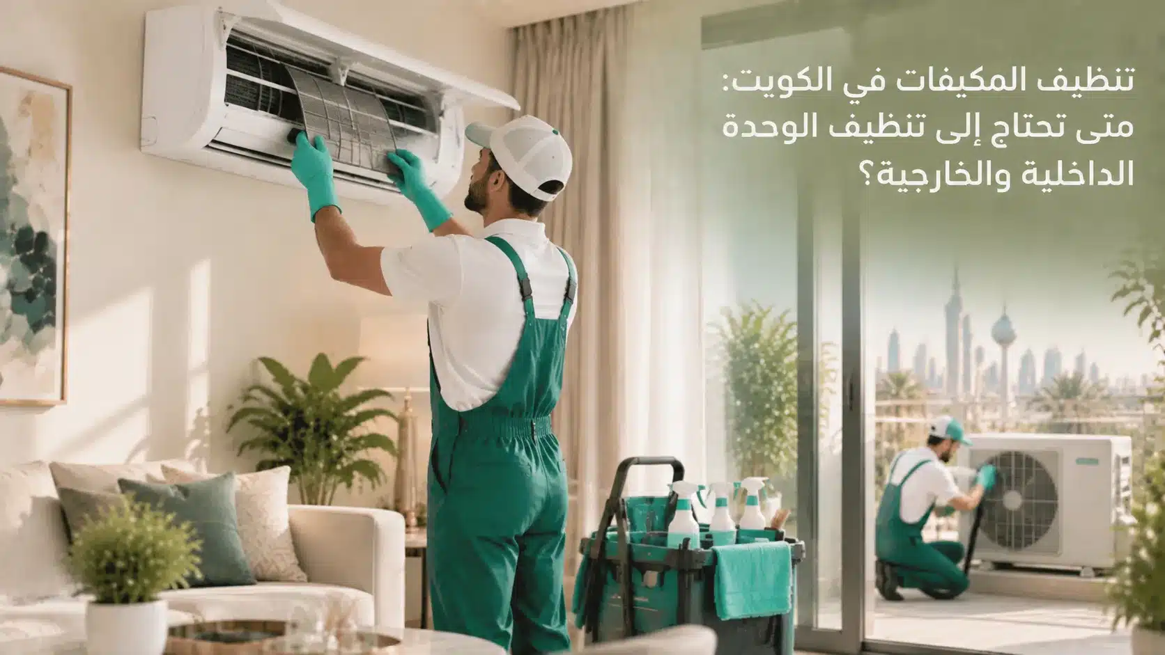 تنظيف المكيفات