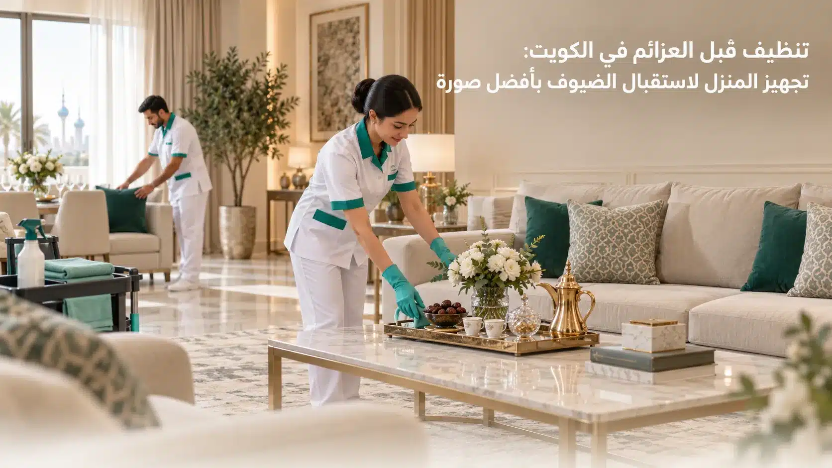تنظيف قبل العزائم