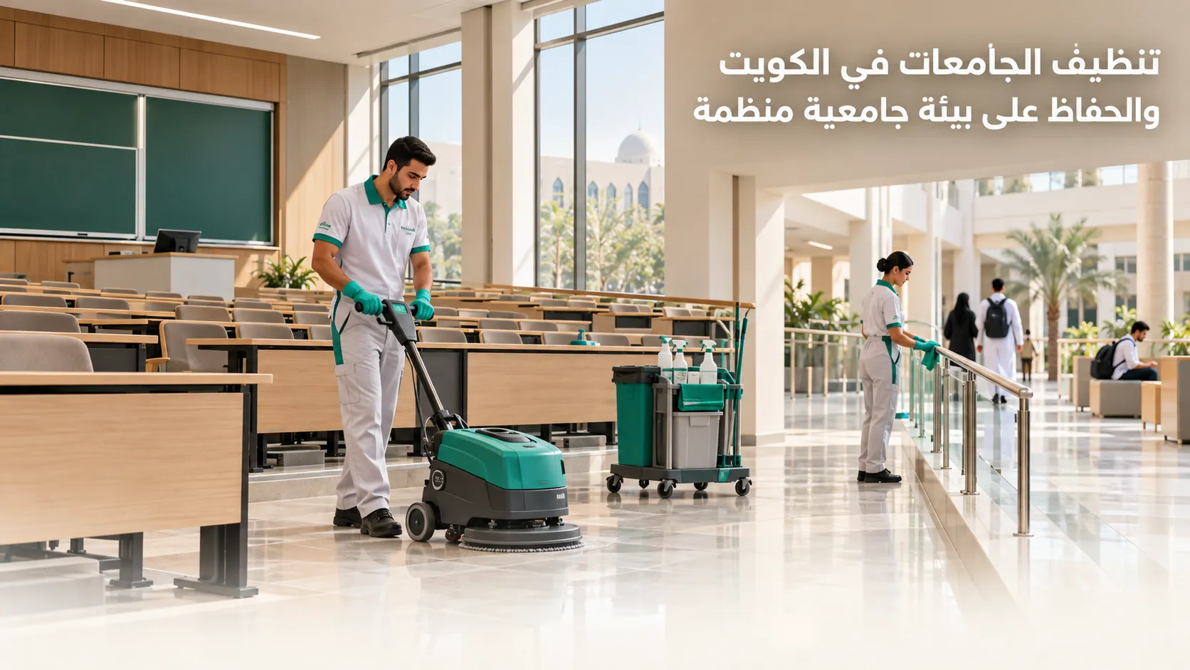 تنظيف الجامعات