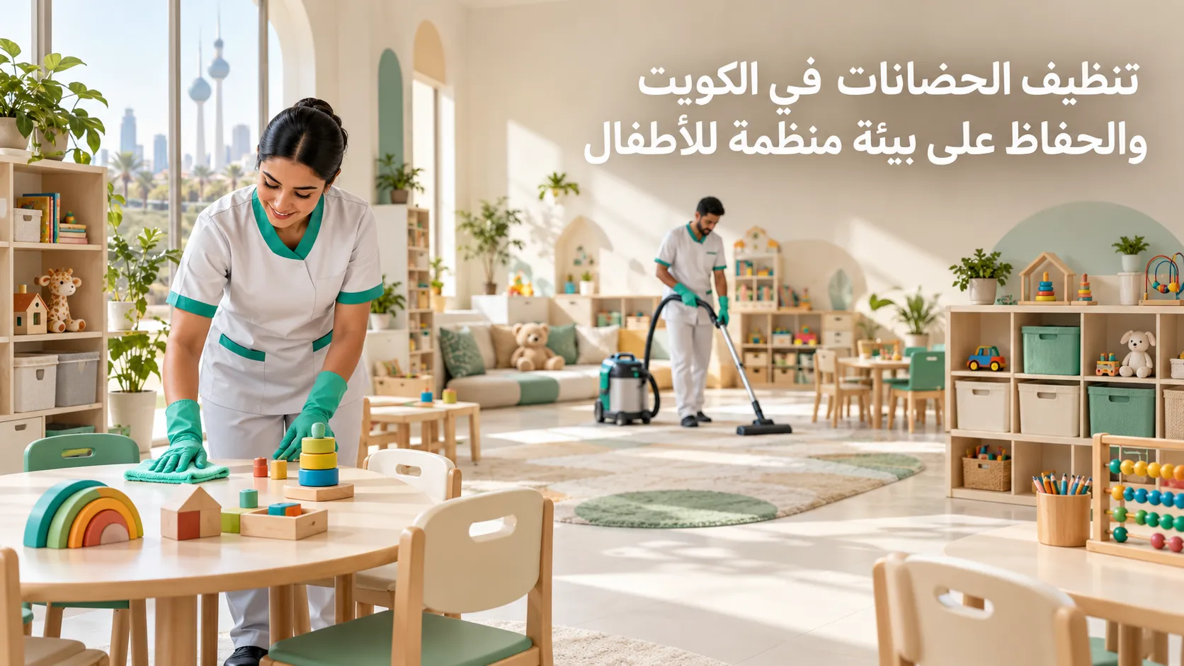 تنظيف الحضانات
