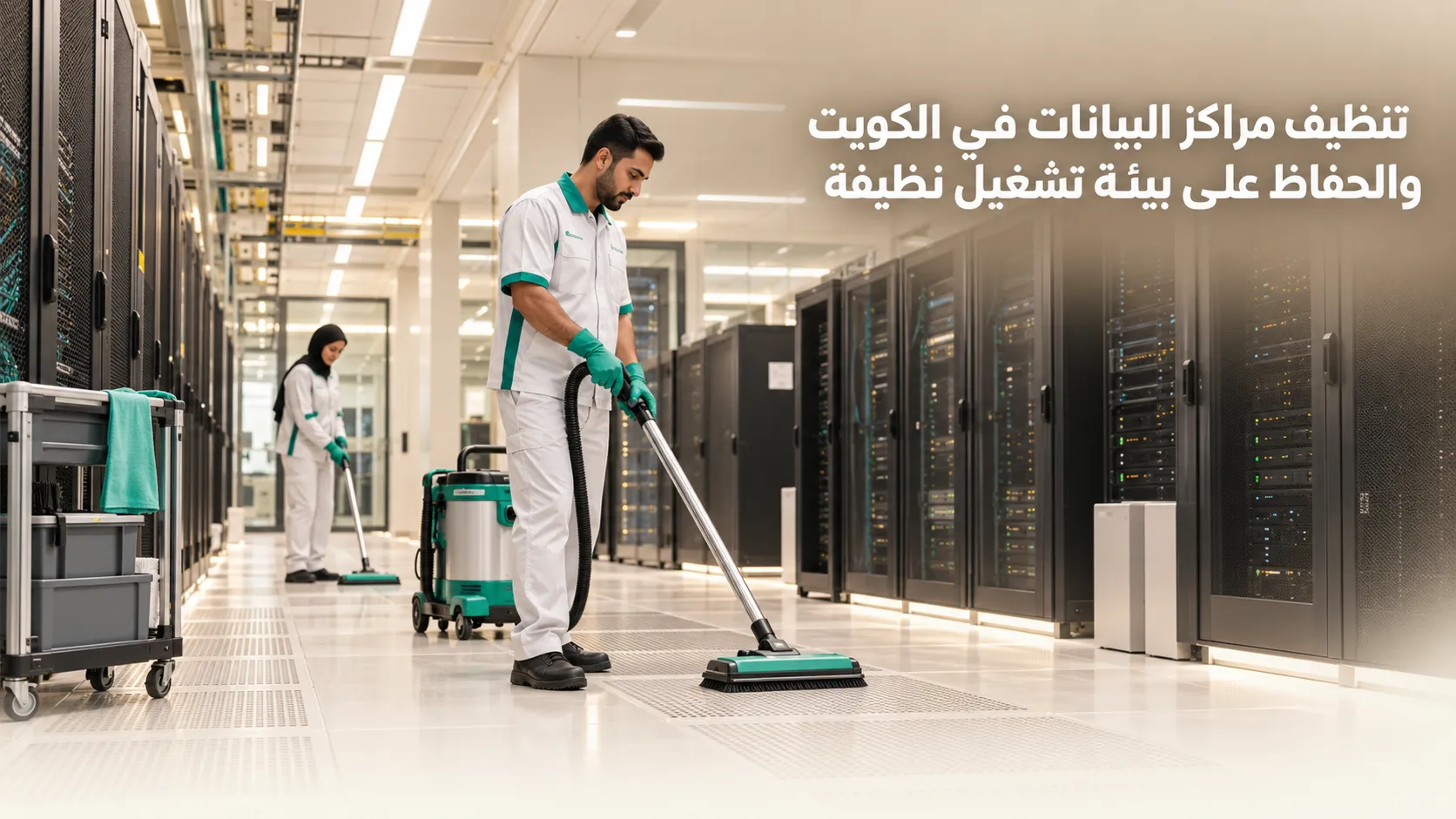تنظيف مراكز البيانات