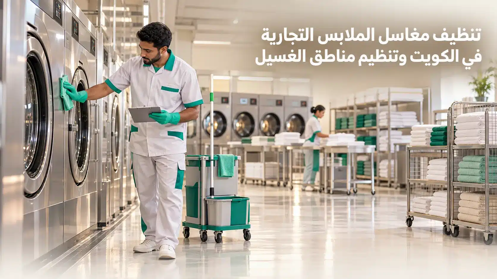 تنظيف مغاسل الملابس